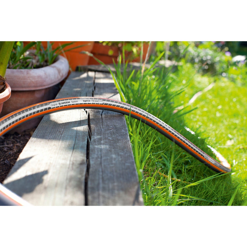 Load image into Gallery viewer, Gardena comfort highflex slang 13 mm (1 2 ) (grijs oranje, 18063-20, 20 m)