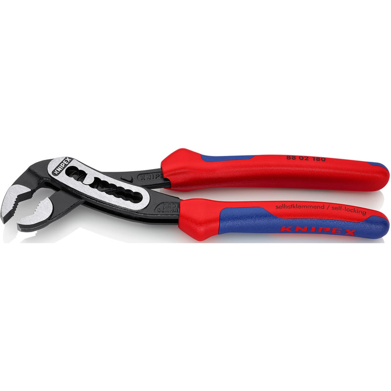 Load image into Gallery viewer, Knipex alligator waterpomptang 88 02 180 zweedse- waterpomp-tang (zwart rood, 180 mm)