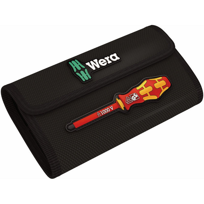 Load image into Gallery viewer, Wera kraftform kompakt vde 16 extra slim 1 tool finder schroevendraaier (rood geel, 16‑delig)