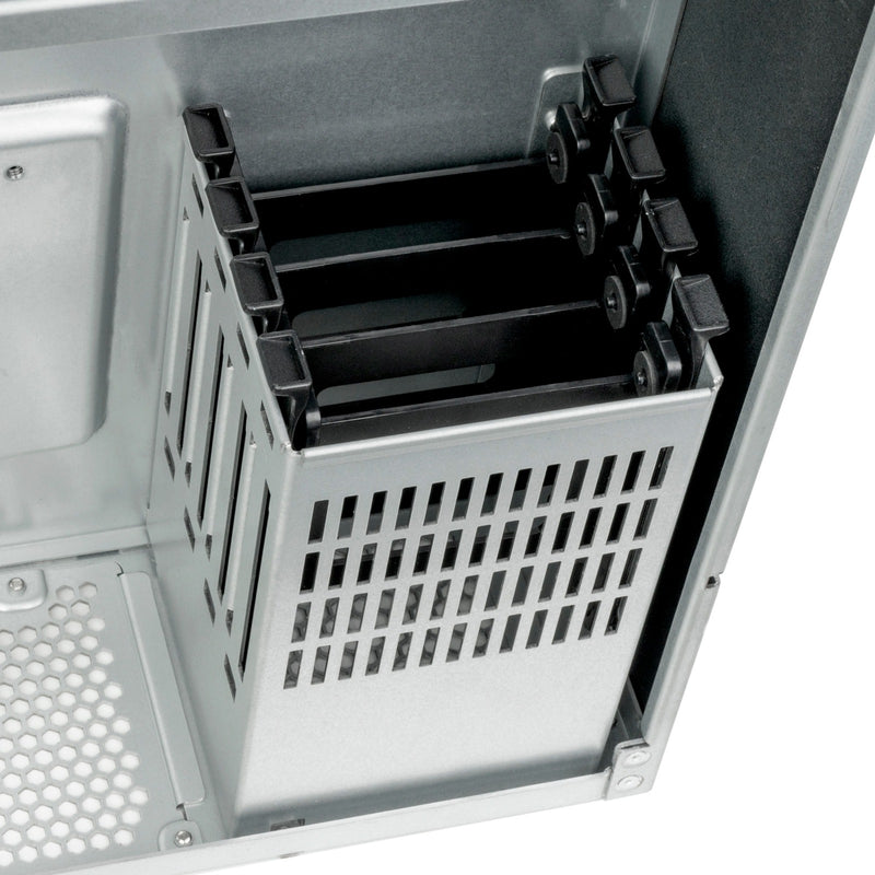 Afbeelding laden in galerijviewer, Silverstone rm600 rack behuizing (zwart)