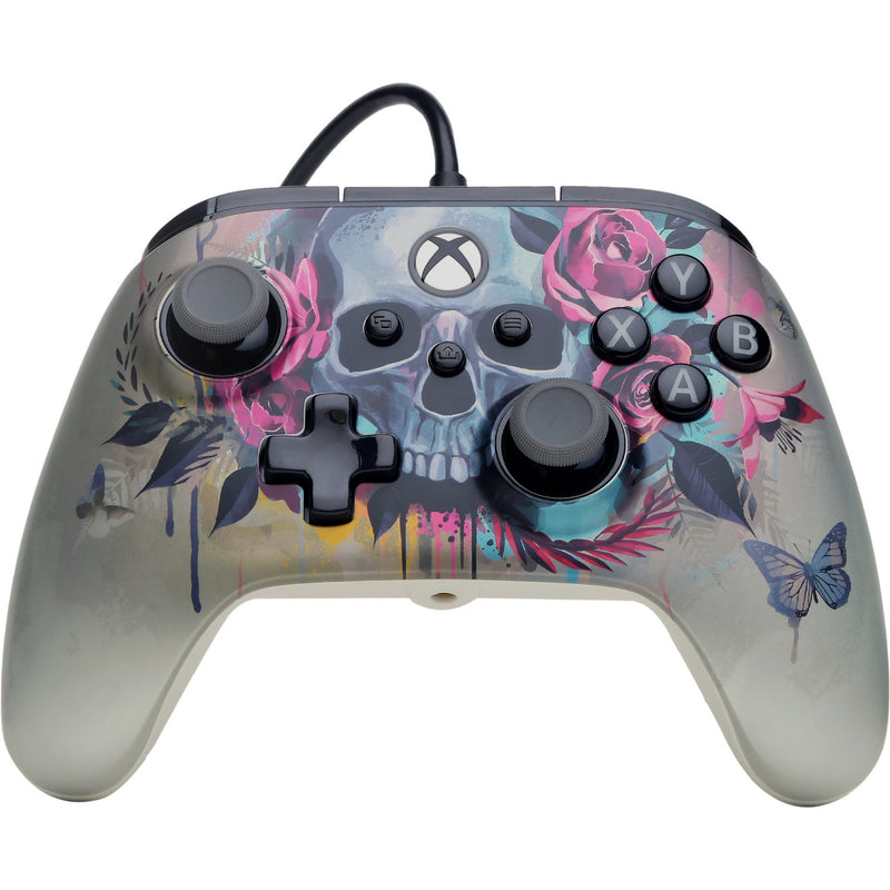 Chargez l'image dans la visionneuse de la galerie, Powera advantage plus bedrade controller voor xbox series x|s - bloom gloom (zilver, xbox series x|s, xbox one, pc)