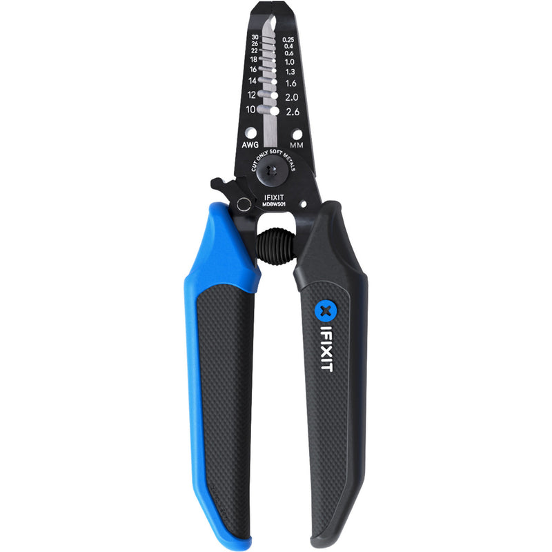 Load image into Gallery viewer, Ifixit mandible wire strippers striptang (zwart blauw)