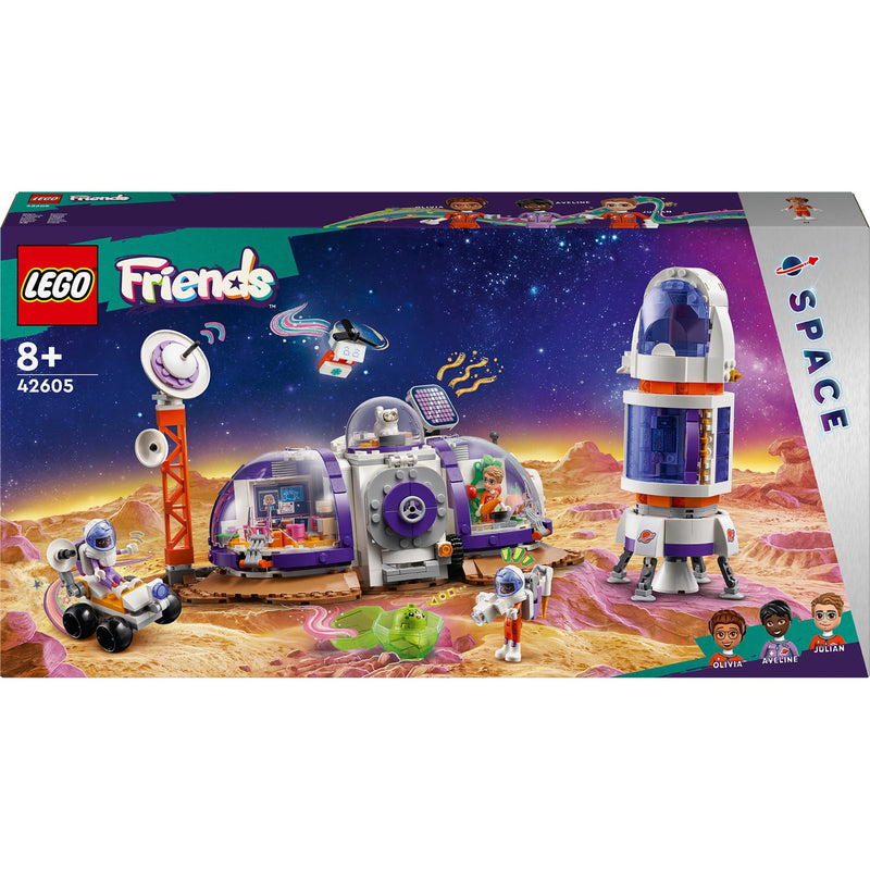 Load image into Gallery viewer, Lego friends - ruimtebasis op mars en raket constructiespeelgoed (42605)