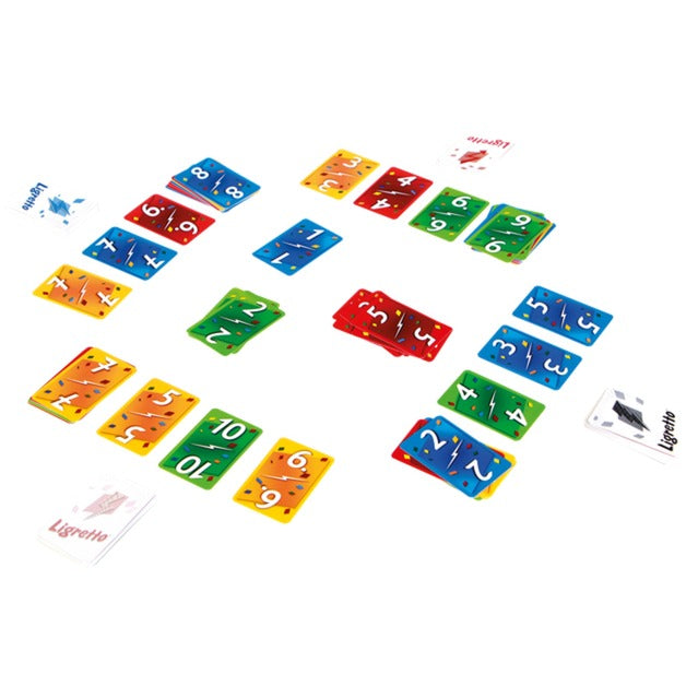 Load image into Gallery viewer, 999games 999 games ligretto rood kaartspel (nederlands, 2 - 4 spelers, 10 minuten, vanaf 8 jaar)