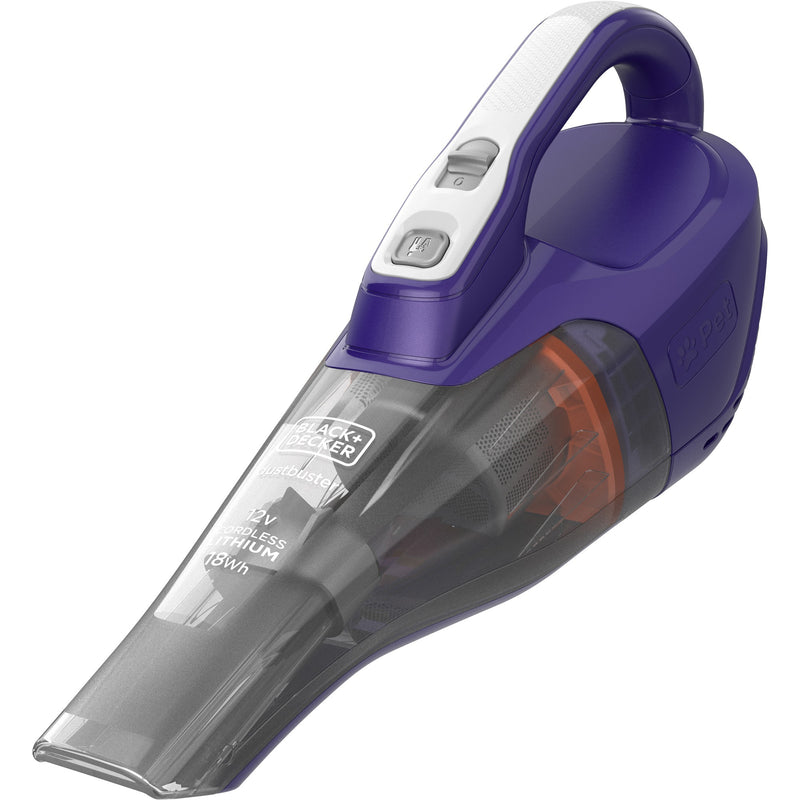 Afbeelding laden in galerijviewer, Black+decker dvb315jp 12v 1.5ah pet kruimeldief met dierenborstel handstofzuiger
