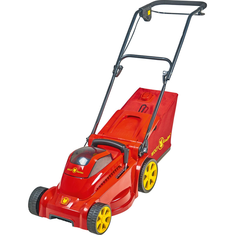 Load image into Gallery viewer, Wolf-garten lycos 40 340 m 40 li-ion power accu grasmaaier (rood, accu inbegrepen)