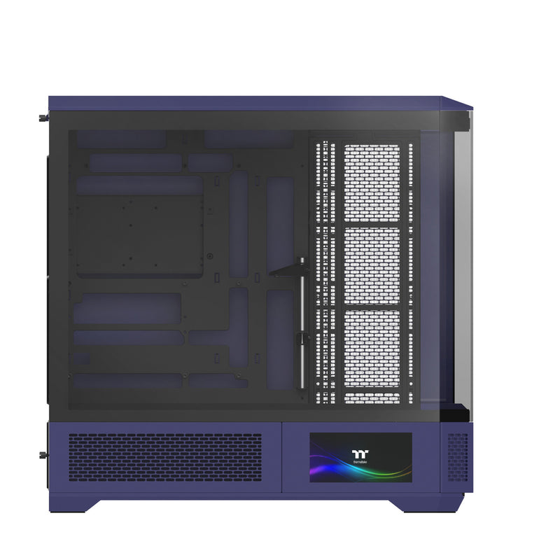 Load image into Gallery viewer, Thermaltake view 600 tg future dusk big tower behuizing (paars zwart | 2x usb-a | 1x usb-c | tempered glass)