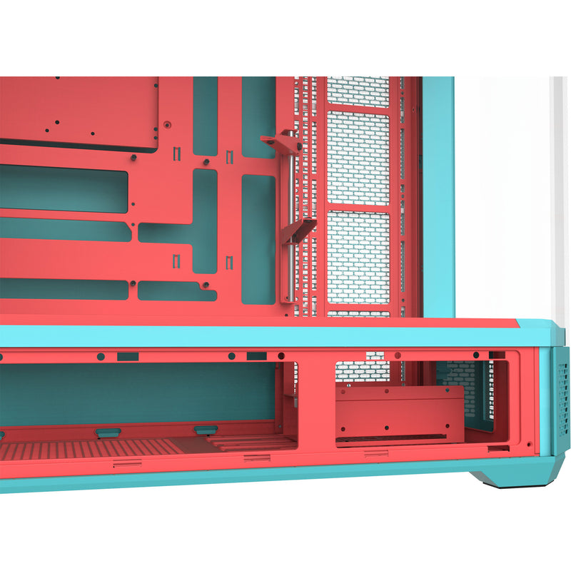 ギャラリービューアに画像をロードする, Thermaltake view 600 tg mint strawberry big tower behuizing (mint bes | 2x usb-a | 1x usb-c | tempered glass)