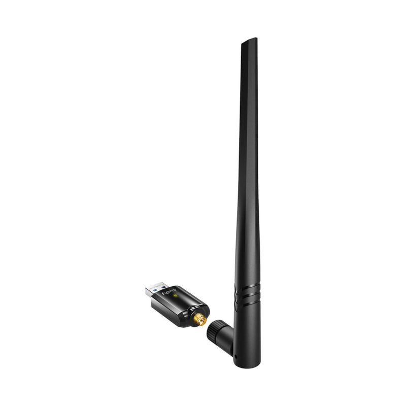 Afbeelding laden in galerijviewer, Cudy ac1300 wi-fi high-gain usb wlan adapter (zwart)