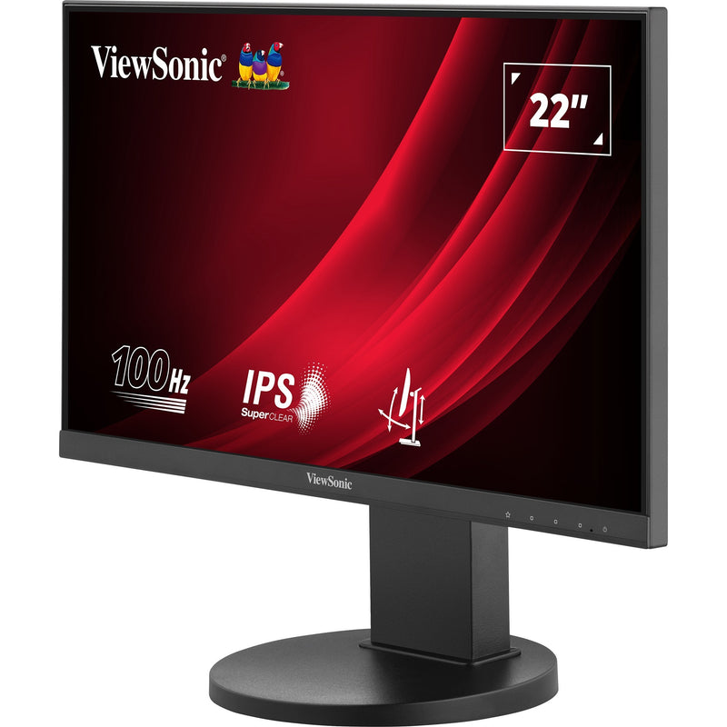 Chargez l'image dans la visionneuse de la galerie, Viewsonic vg2208a-hd 22 monitor (zwart, 1x hdmi, vga, 100 hz)