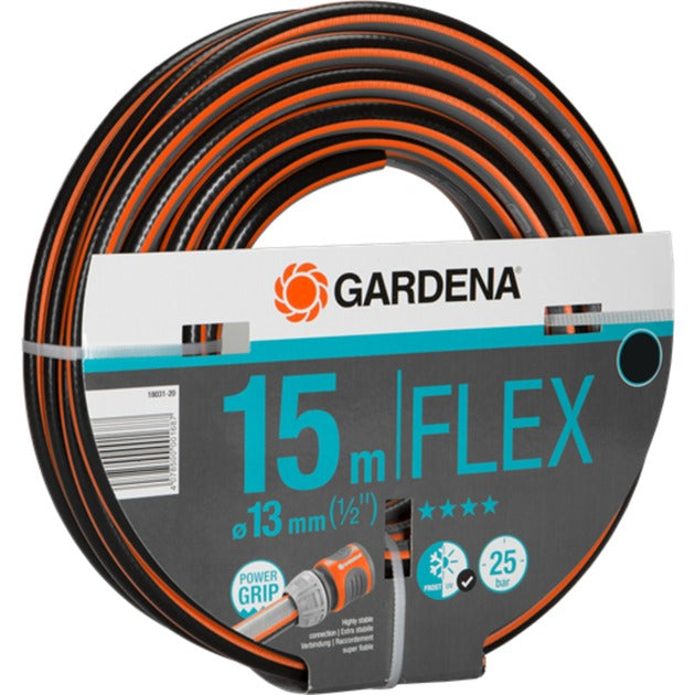 Load image into Gallery viewer, Gardena comfort flex slang 13 mm (1 2 ) (zwart oranje, 18031-20, 15 m)