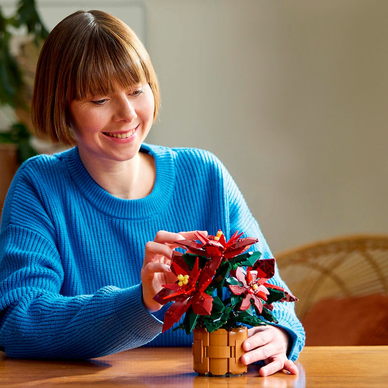 Laden Sie das Bild in Galerie -Viewer, Lego icons kerstster poinsettia - 10370