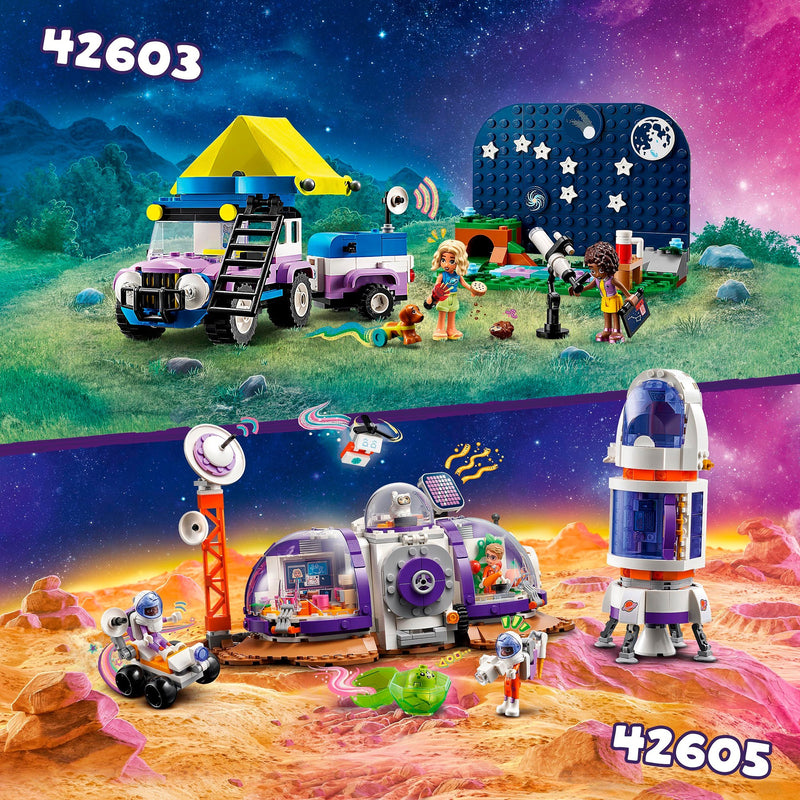 Load image into Gallery viewer, Lego friends - ruimtebasis op mars en raket constructiespeelgoed (42605)