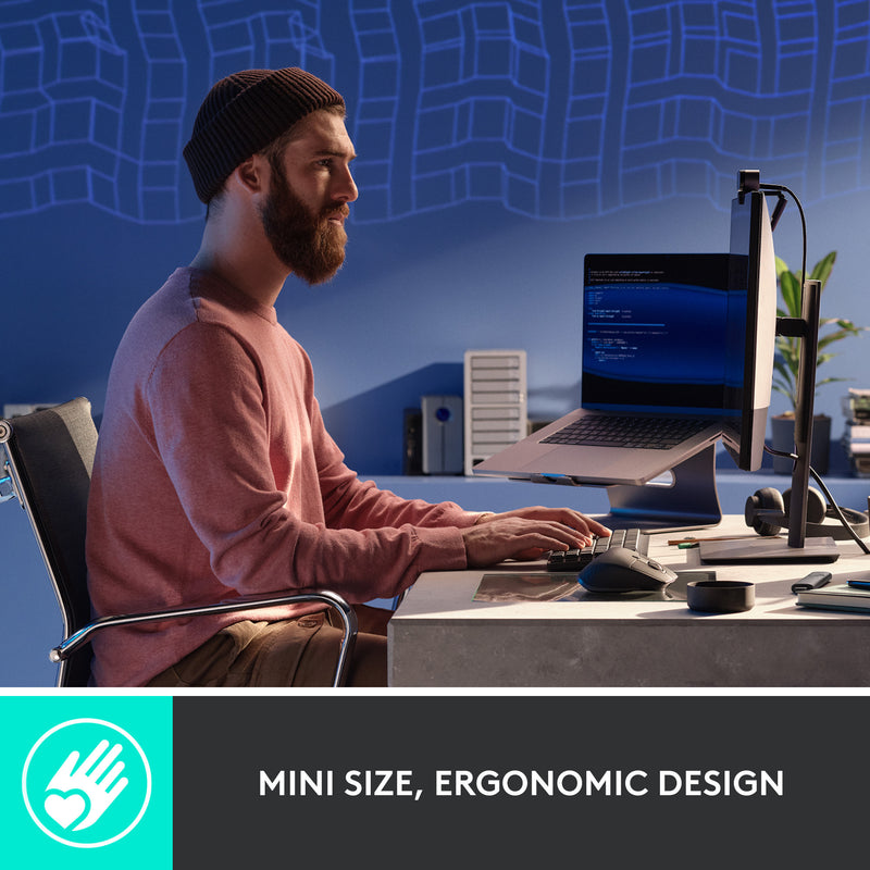 Load image into Gallery viewer, Logitech mx mechanical mini toetsenbord (zwart, us-international lay-out (qwerty), gl tactile, 80% (tkl), bluetooth)
