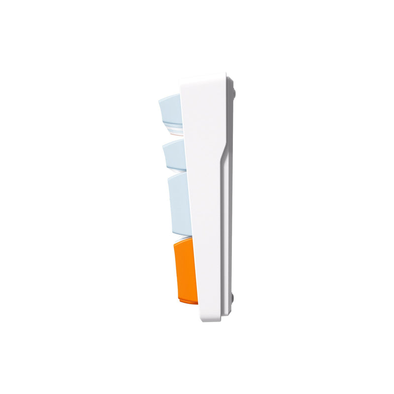 Laden Sie das Bild in Galerie -Viewer, Mchose g98 pro orange blue snow tiger wireless tri-mode custom mechanical rgb gaming toetsenbord (blauw, us lay-out (qwerty), ttc snow tiger, rgb, hot swap, double-shot pbt, draadloos | bluetooth | usb-c)