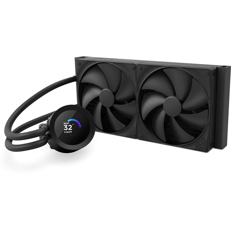 Load image into Gallery viewer, Nzxt kraken plus 280 waterkoeling (zwart)
