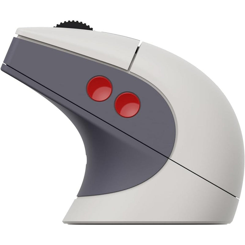 Laden Sie das Bild in Galerie -Viewer, 8bitdo retro r8 mouse - n edition (grijs rood, 50 - 26000 dpi, bluetooth usb-c 2.4 ghz)