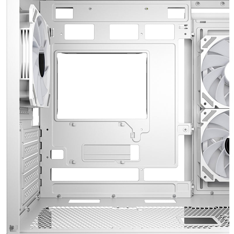 Load image into Gallery viewer, Sharkoon mk6 rgb mini tower behuizing (wit | 2x usb-a | 1x usb-c | rgb | tempered glass)