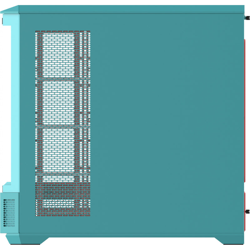 ギャラリービューアに画像をロードする, Thermaltake view 600 tg mint strawberry big tower behuizing (mint bes | 2x usb-a | 1x usb-c | tempered glass)
