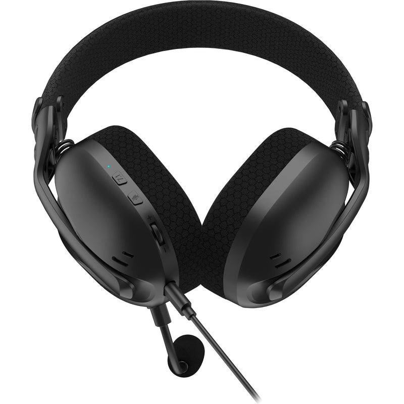 ギャラリービューアに画像をロードする, Hator hyperpunk 3 usb over-ear gaming headset (zwart, virtual 7.1 surround sound, usb-a usb-c bluetooth)