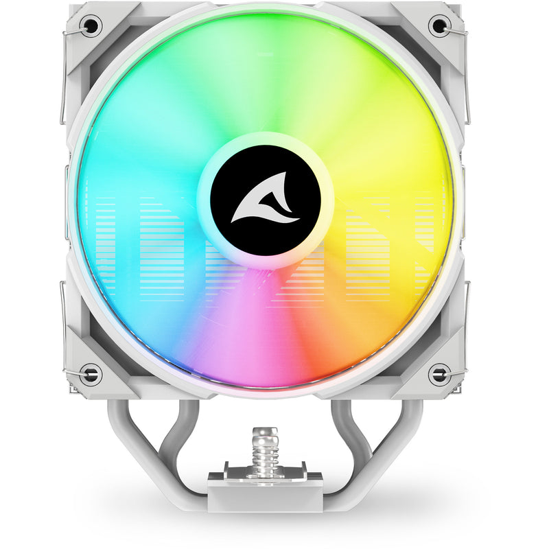 Load image into Gallery viewer, Sharkoon a40 rgb cpu-koeler (wit, 4-pins pwm fan-connector)