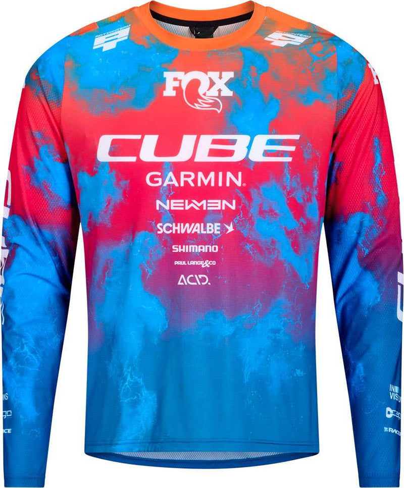 Load image into Gallery viewer, Cube x actionteam - mtb long sleeve jersey