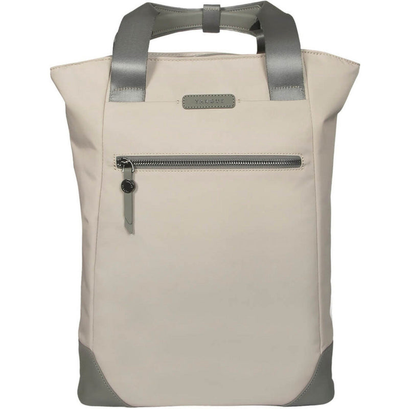 Load image into Gallery viewer, Targus ávila convertible 2-in-1 rugzak + tas 15-16 laptoptas (beige)