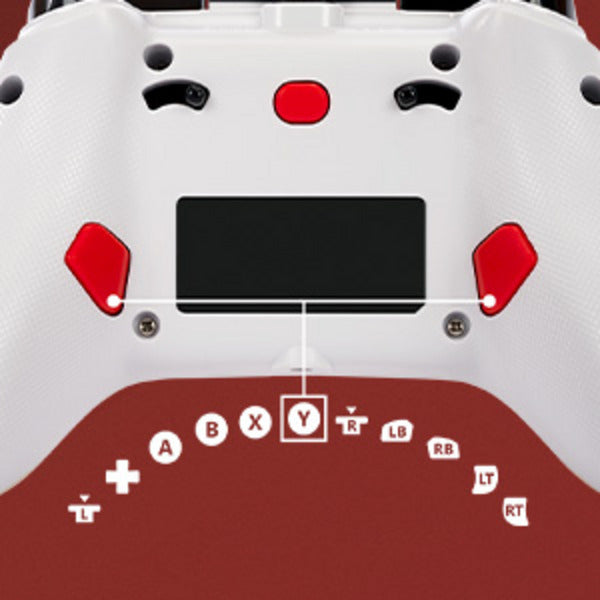 Afbeelding laden in galerijviewer, Powera advantage controller met kabel voor de xbox series x|s - warrior's nirvana (magnoliawit, xbox series x|s, xbox one, pc)