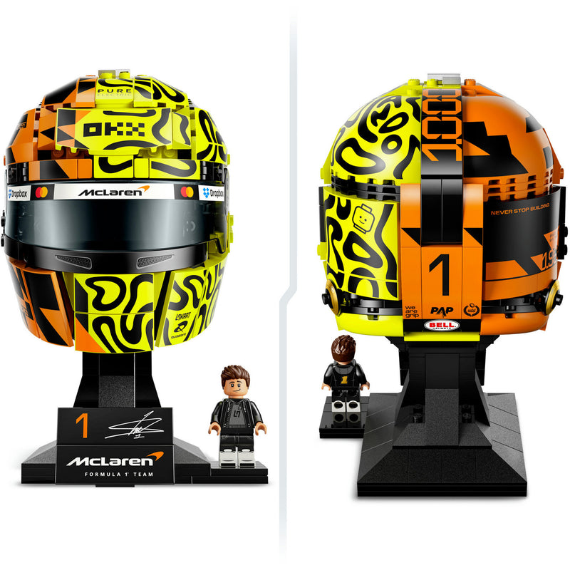 Cargue la imagen en el visor de la galería, Lego editions mclaren mastercard f1 team helm van lando norris bouwpakket voor kinderen 43023