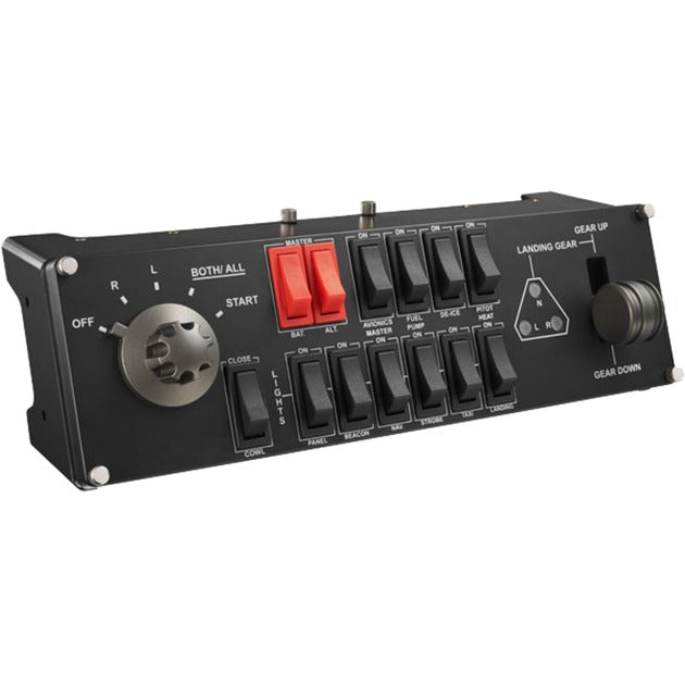 Load image into Gallery viewer, Logitech g saitek pro flight switch panel instrumentenpaneel (zwart, pc)
