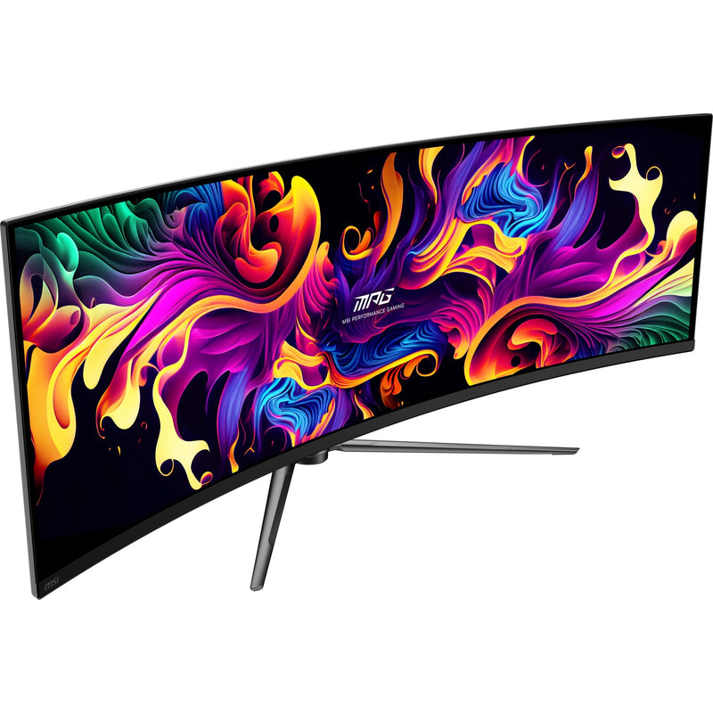 Load image into Gallery viewer, Msi mpg 491cqp qd-oled 49 curved ultrawide gaming monitor (zwart, 2x hdmi, displayport, 2x usb-a, usb-b, usb-c, 144 hz)