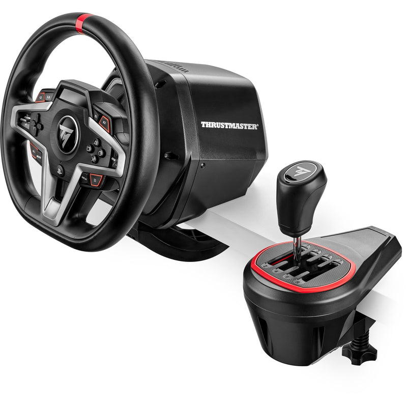Load image into Gallery viewer, Thrustmaster th8s add-on gaming shifter (zwart rood, pc, playstation 4, playstation 5, xbox series x|s, xbox one)