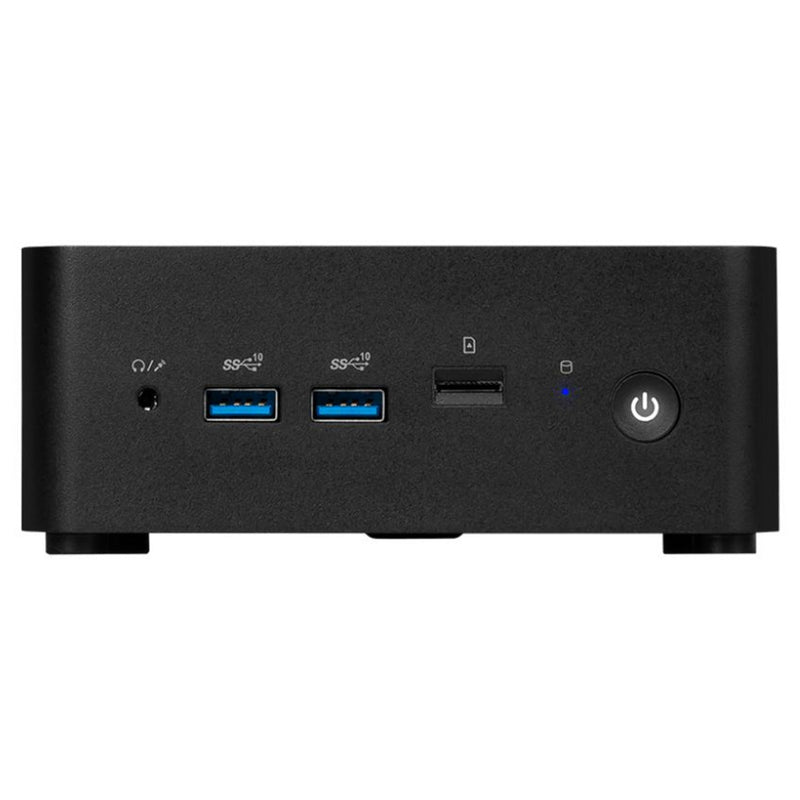 Afbeelding laden in galerijviewer, Msi cubi nuc ai 1umg-019beu barebone (zwart | core ultra 5 125h | arc graphics)