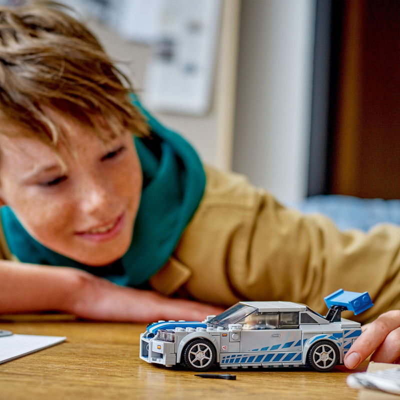 Load image into Gallery viewer, Lego speed champions 76917 2 fast 2 furious nissan skyline gt-r (r34)