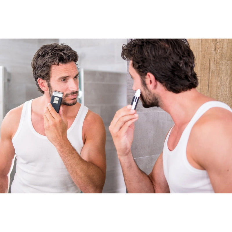 Laden Sie das Bild in Galerie -Viewer, Wahl home products reis set scheerapparaat (zwart wit, 8-delig)