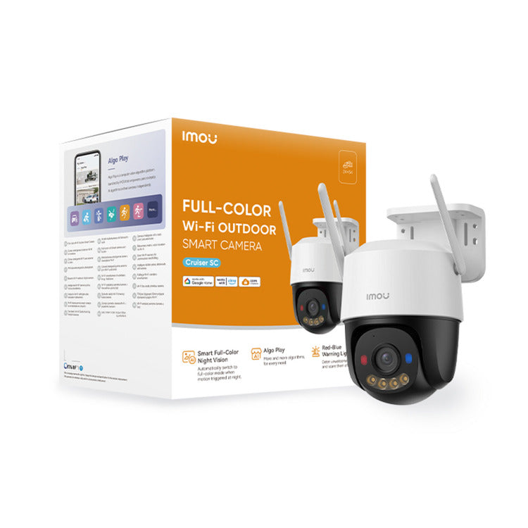 Afbeelding laden in galerijviewer, Imou cruiser sc 4k beveiligingscamera (wit, 8 mp (3840x2160), poe, wifi 6)