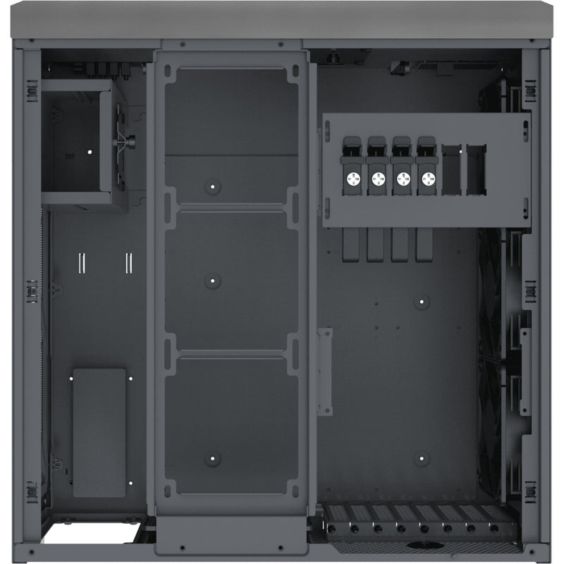 Load image into Gallery viewer, Silverstone crown 04 htpc behuizing (donkergrijs | 4x usb-a | 1x usb-c)