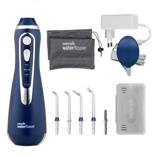 Laden Sie das Bild in Galerie -Viewer, Waterpik wp-583 cordless advanced blauw mondverzorging (blauw)