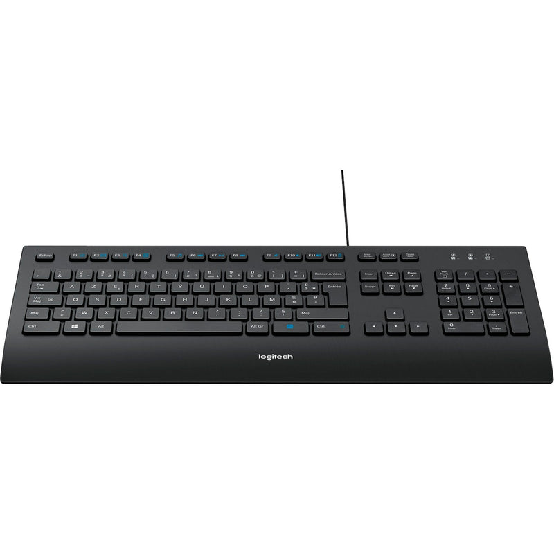 Load image into Gallery viewer, Logitech k280e toetsenbord (zwart, eu lay-out (qwerty), rubberdome)