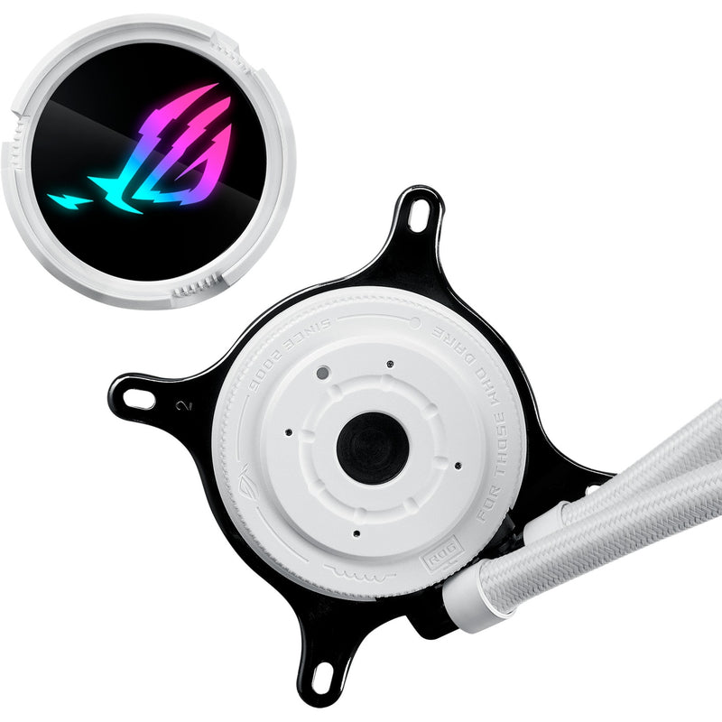 Load image into Gallery viewer, Asus rog strix lc iii 360 argb waterkoeling (wit, 4-pins pwm fan-connector)