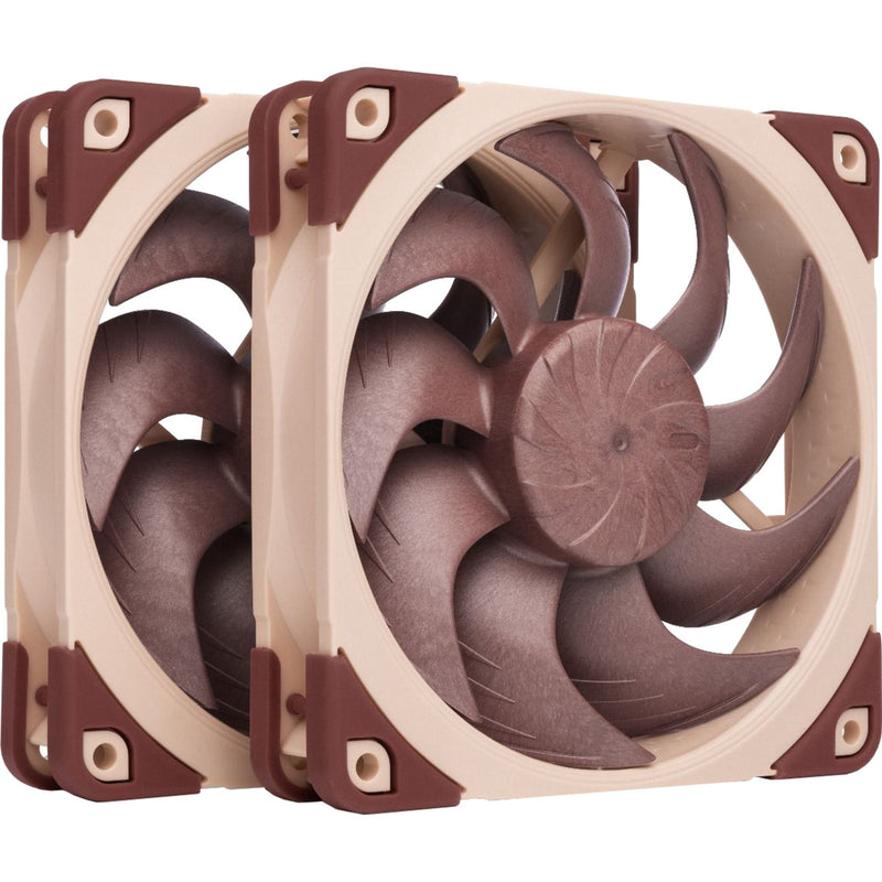 ギャラリービューアに画像をロードする, Noctua nf-a12x25 g2 pwm sx2-pp case fans (bruin, 2 stuks, 120 x 120 x 25 mm)