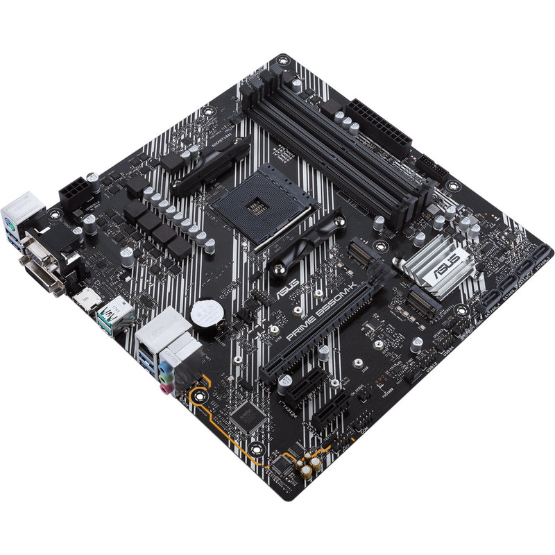 Afbeelding laden in galerijviewer, Asus prime b550m-k socket am4 moederbord (zwart wit, raid, gb-lan, sound, µatx)