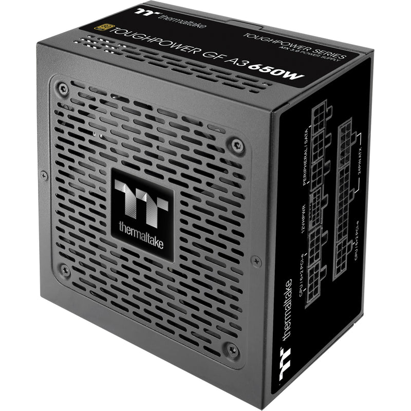 Load image into Gallery viewer, Thermaltake toughpower gf a3 gold - tt premium edition modulaire 650 watt voeding (zwart, 4x pcie)