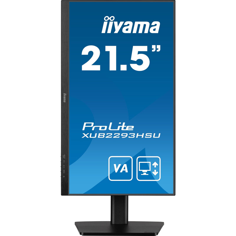 Load image into Gallery viewer, Iiyama prolite xub2293hsu-b7 21.5 monitor (zwart, hdmi, displayport, 2x usb-a, usb-b)