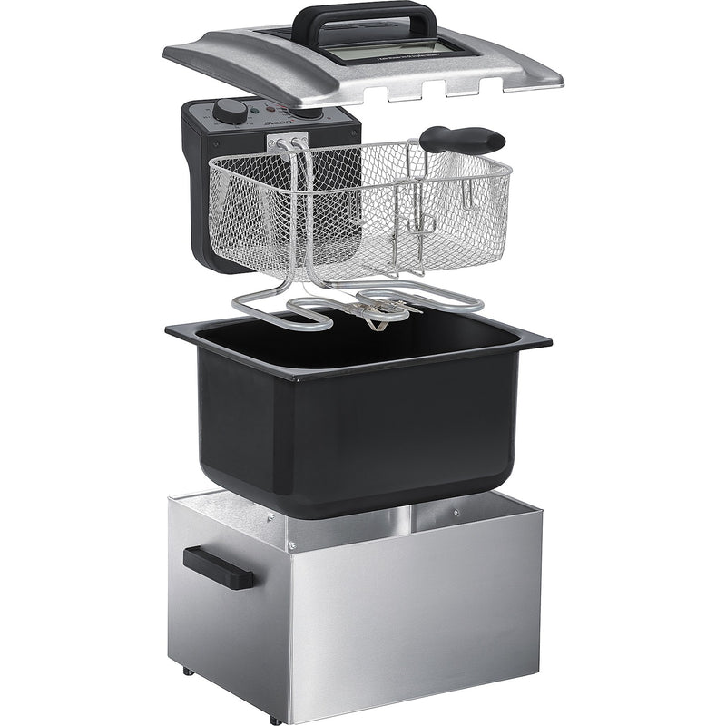 Load image into Gallery viewer, Steba df 300 frituurpan (roestvrij staal, 5,0 liter)