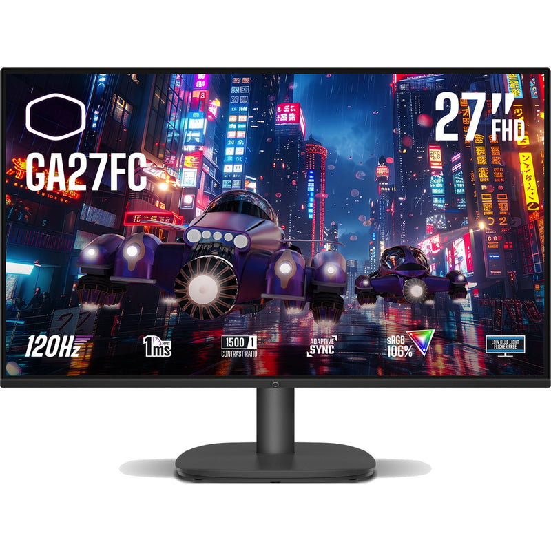 Load image into Gallery viewer, Cooler master ga27fc 27 gaming monitor (zwart, 120 hz, vga, hdmi)