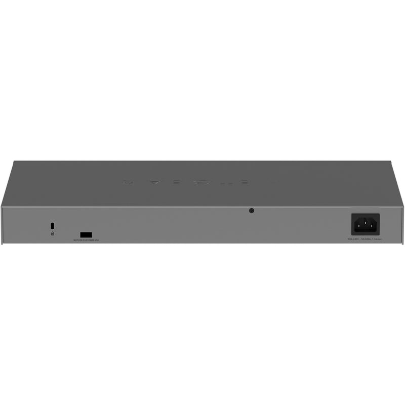 Load image into Gallery viewer, Netgear 24-poorts gigabit smart switch met 4 sfp+ poorten (grijs, 10 gb)