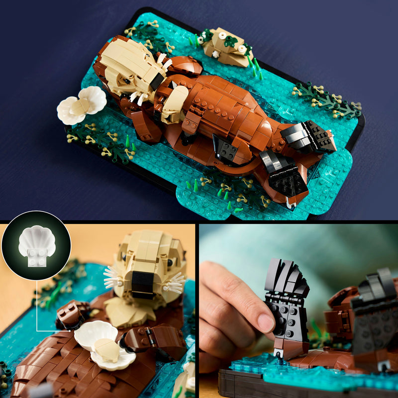 Cargue la imagen en el visor de la galería, Lego ideas drijvende zeeotters - 21366