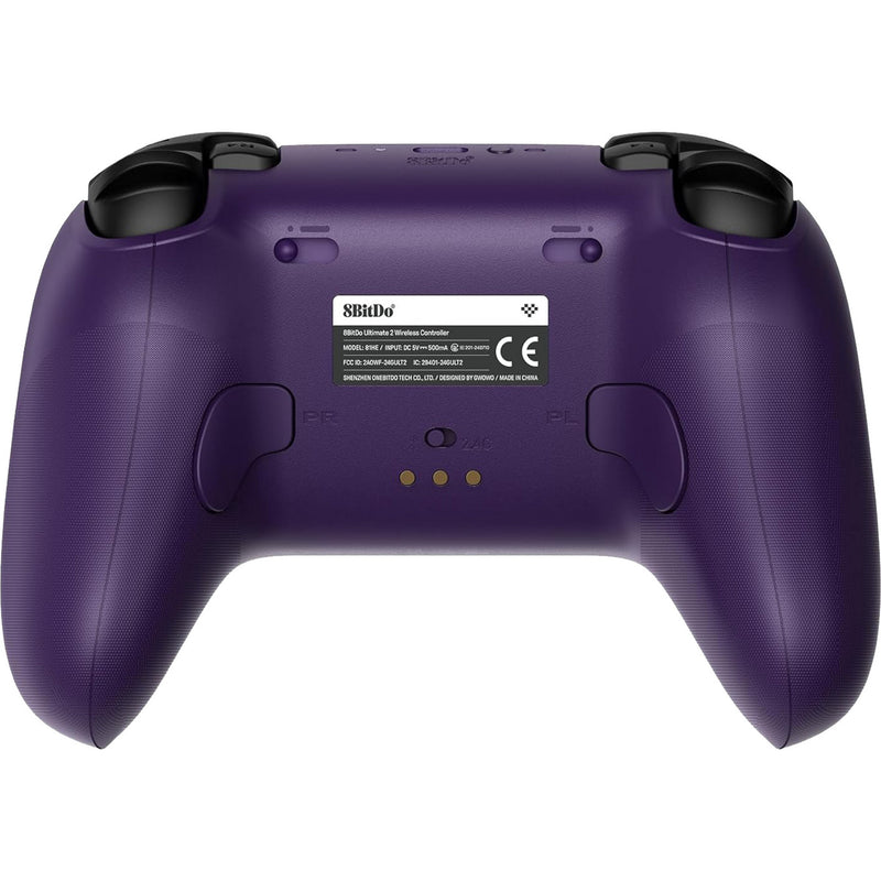 Afbeelding laden in galerijviewer, 8bitdo ultimate 2 wireless controller (donkerpaars, 2.4 ghz bluetooth, usb, pc)