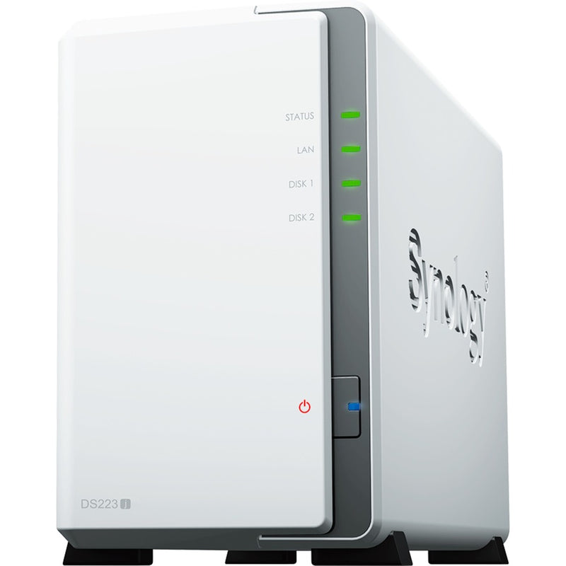 Load image into Gallery viewer, Synology diskstation ds223j nas (wit, 2x usb 3.2 gen 1)